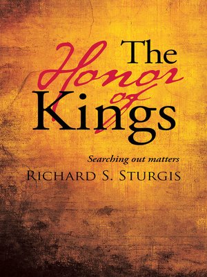 cover image of The Honor of Kings